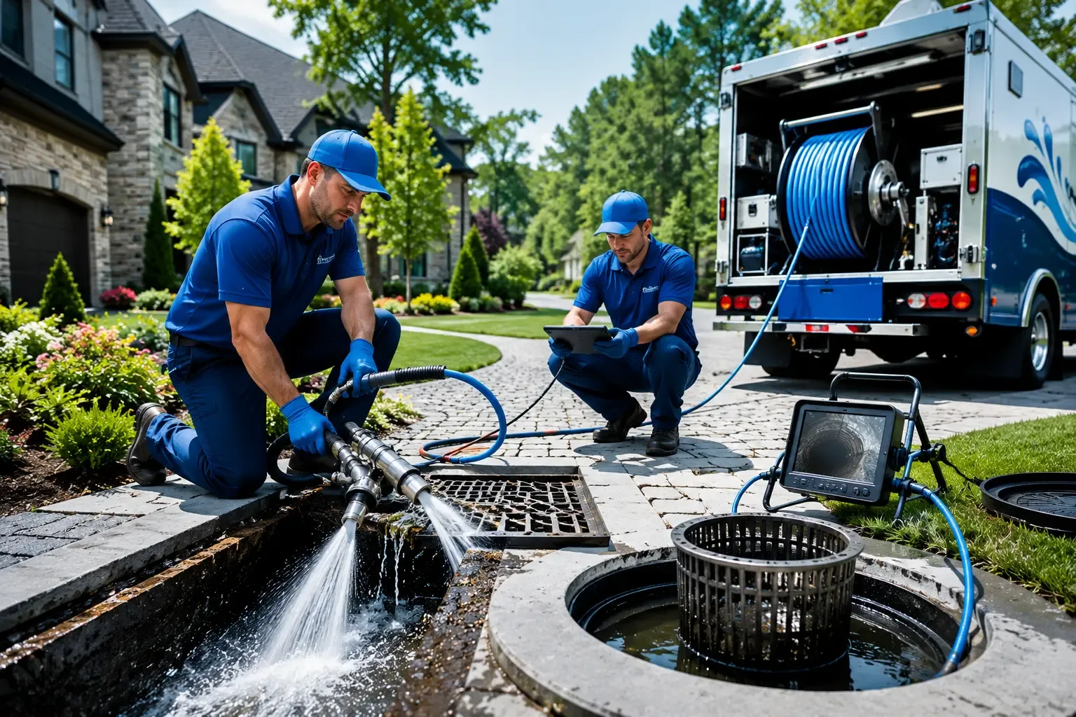 Local outdoor drain cleaning professionals in Vina, CA